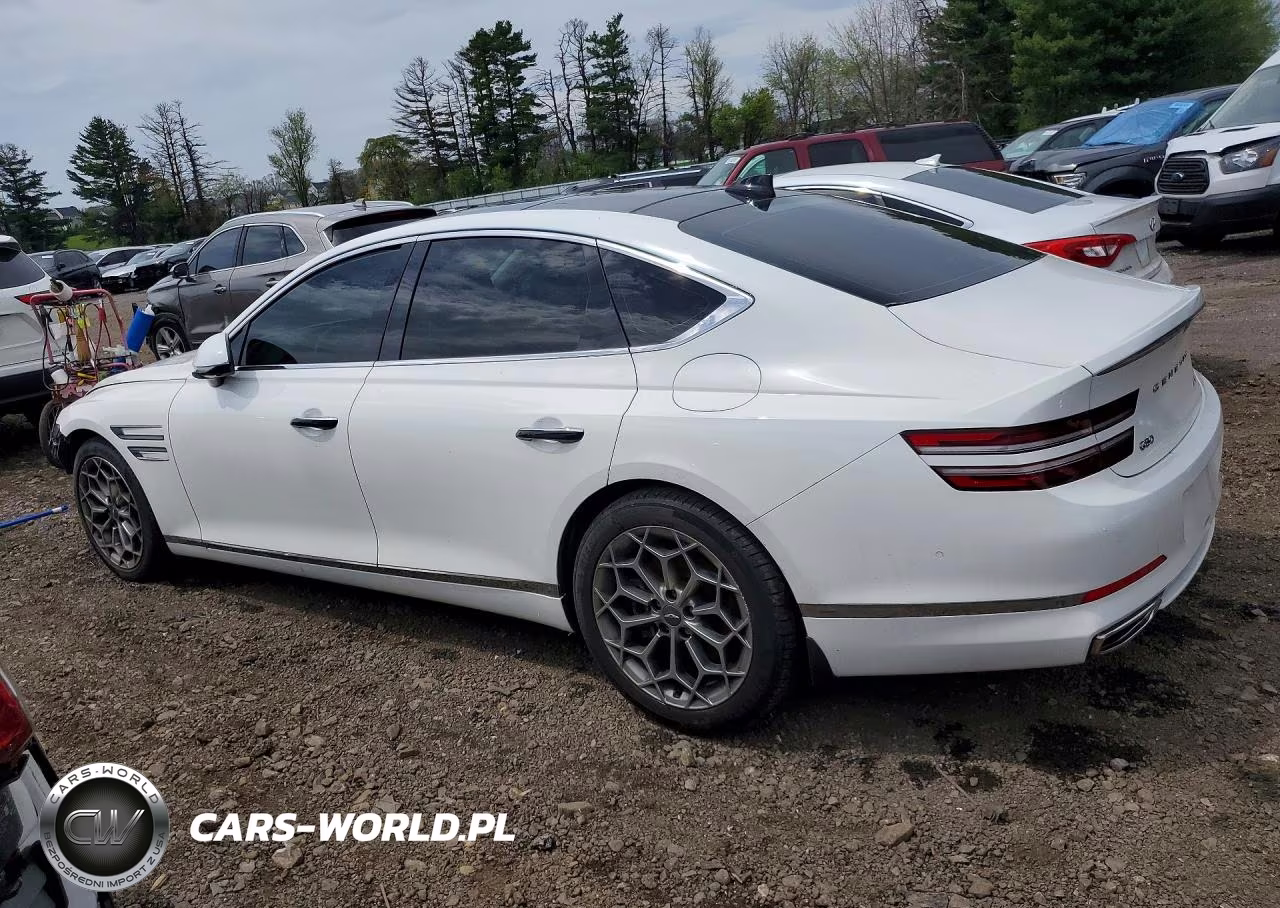 2022 Genesis G80 2.5T VIN:KMTGB4SC0NU131115 - 2