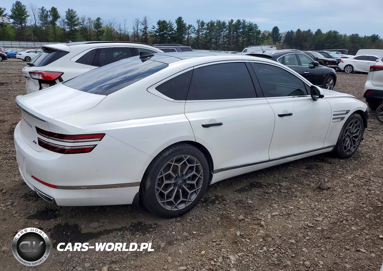 2022 Genesis G80 2.5T VIN:KMTGB4SC0NU131115 - 3