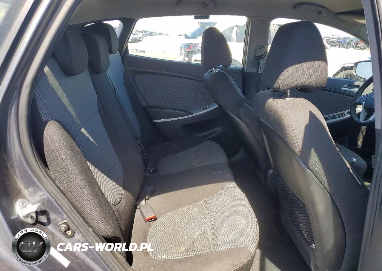 2012 Hyundai Accent Gs VIN:KMHCT5AEXCU005887 - 10