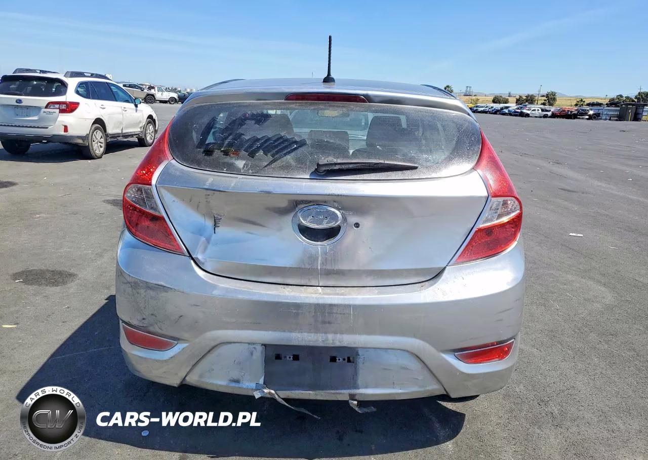 2012 Hyundai Accent Gs VIN:KMHCT5AEXCU005887 - 6