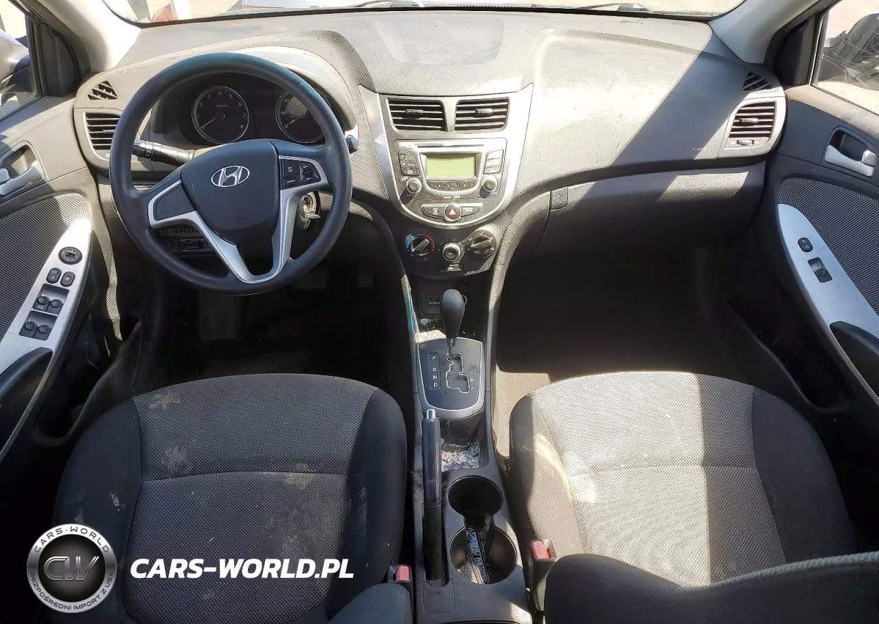 2012 Hyundai Accent Gs VIN:KMHCT5AEXCU005887 - 8