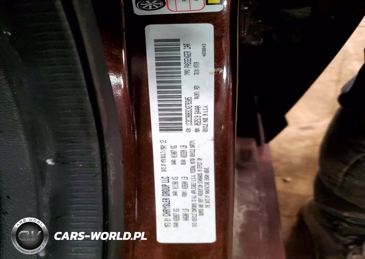 2012 Chrysler 200 Touring VIN:1C3CCBBB3CN278305 - 13