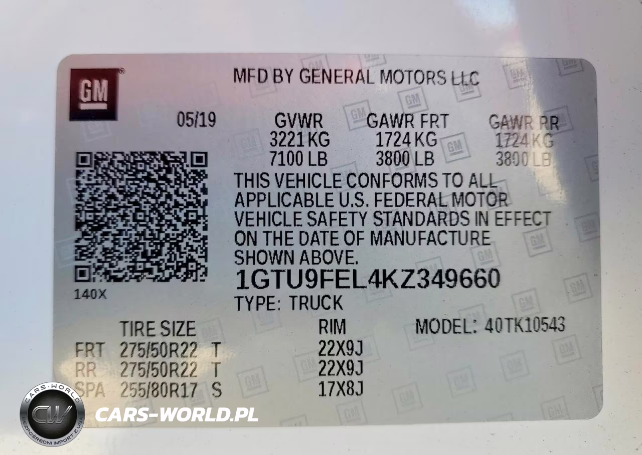 2019 GMC Sierra K1500 Denali VIN:1GTU9FEL4KZ349660 - 13