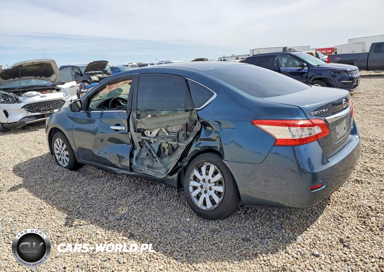 2014 Nissan Sentra Sv VIN:3N1AB7AP3EY233325 - 2