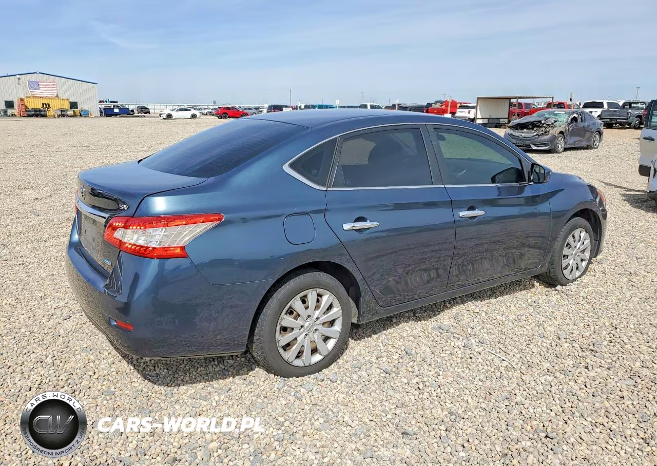 2014 Nissan Sentra Sv VIN:3N1AB7AP3EY233325 - 3