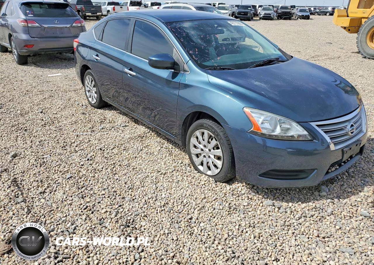 2014 Nissan Sentra Sv VIN:3N1AB7AP3EY233325 - 4