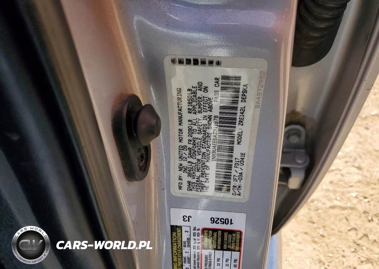 2010 Toyota Corolla S VIN:1NXBU4EE6AZ311978 - 12