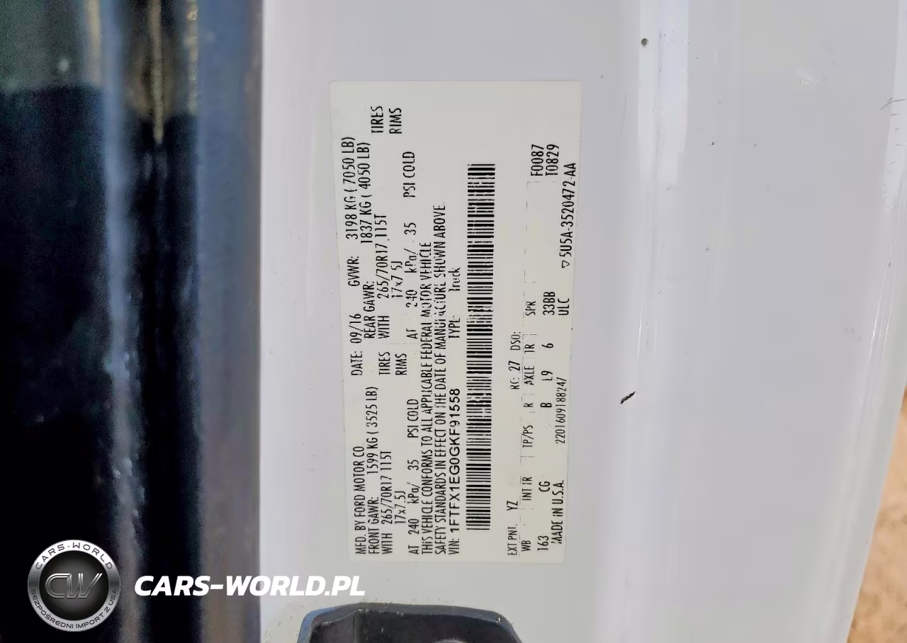 2016 Ford F150 Super Cab VIN:1FTFX1EG0GKF91558 - 12