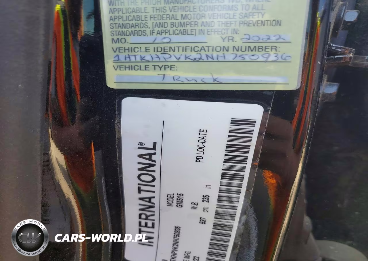 2022 Gm Gm515 Rollback Tow Truck VIN:1HTKHPVK2NH750936 - 12