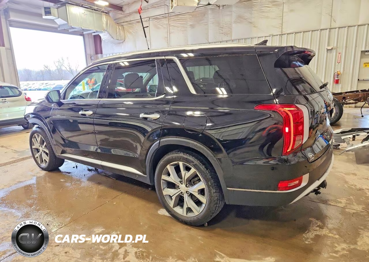 2021 Hyundai Palisade Sel VIN:KM8R4DHE7MU272090 - 2