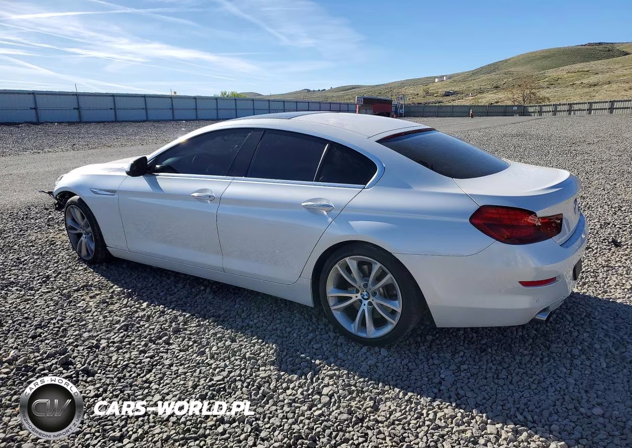 2016 BMW 640 I Gran Coupe VIN:WBA6D0C55GG639303 - 2