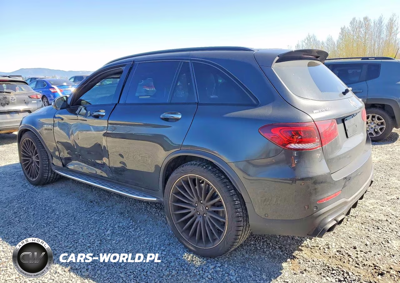 2020 Mercedes-Benz Glc 63 4Matic Amg VIN:W1N0G8JBXLF838492 - 2