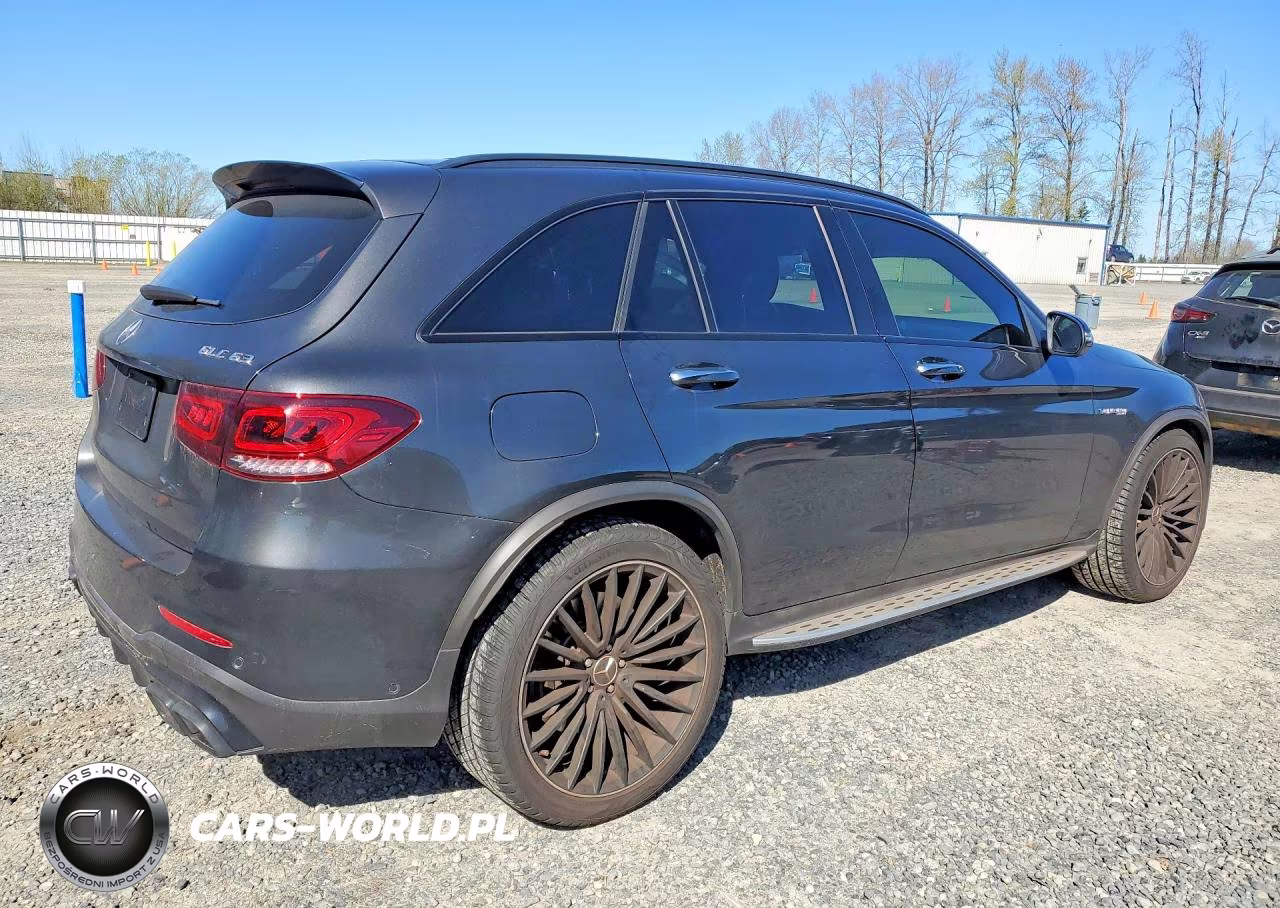 2020 Mercedes-Benz Glc 63 4Matic Amg VIN:W1N0G8JBXLF838492 - 3