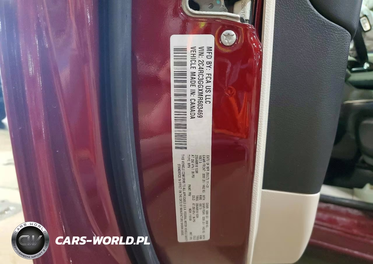 2021 Chrysler Pacifica Limited VIN:2C4RC3GGXMR603469 - 13