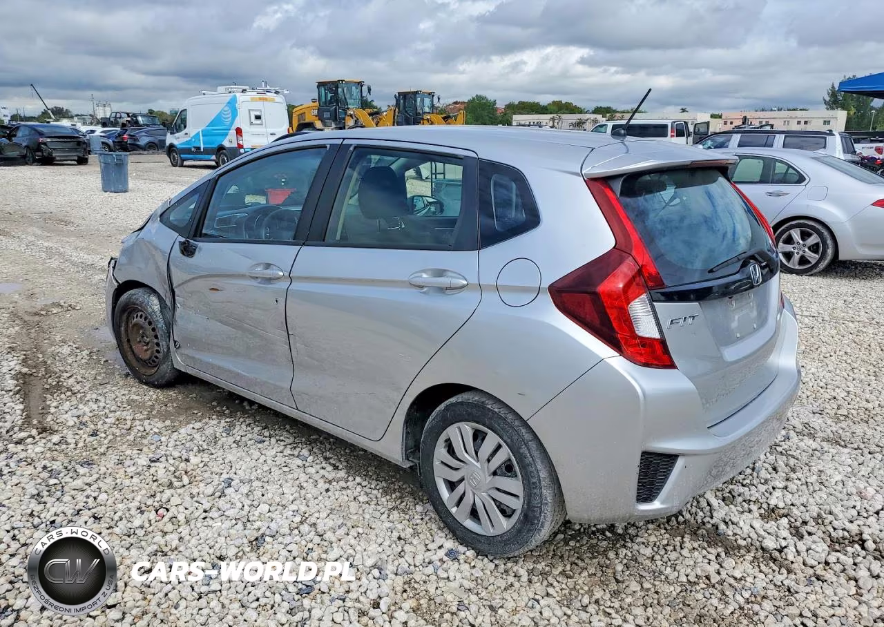 2016 Honda Fit Lx VIN:JHMGK5H50GX013191 - 2