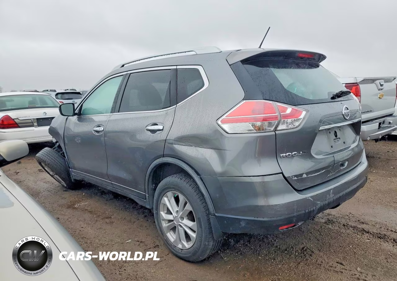 2016 Nissan Rogue Sv VIN:JN8AT2MV3GW132985 - 2