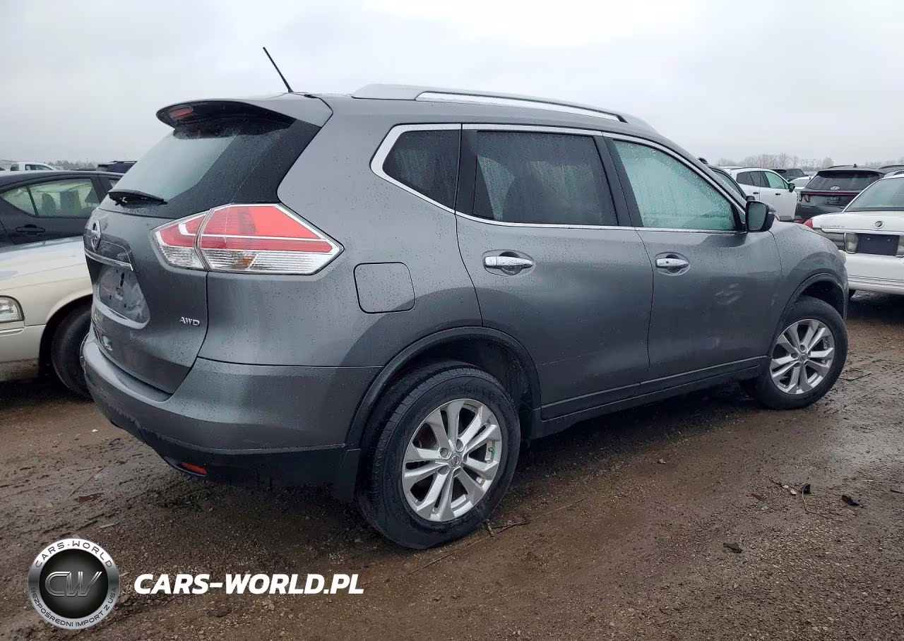 2016 Nissan Rogue Sv VIN:JN8AT2MV3GW132985 - 3