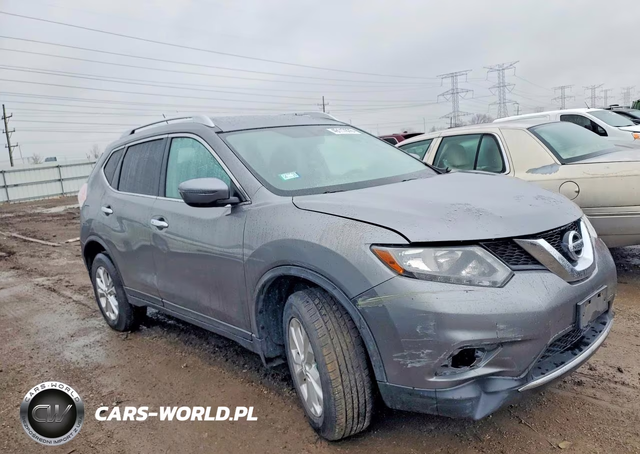 2016 Nissan Rogue Sv VIN:JN8AT2MV3GW132985 - 4