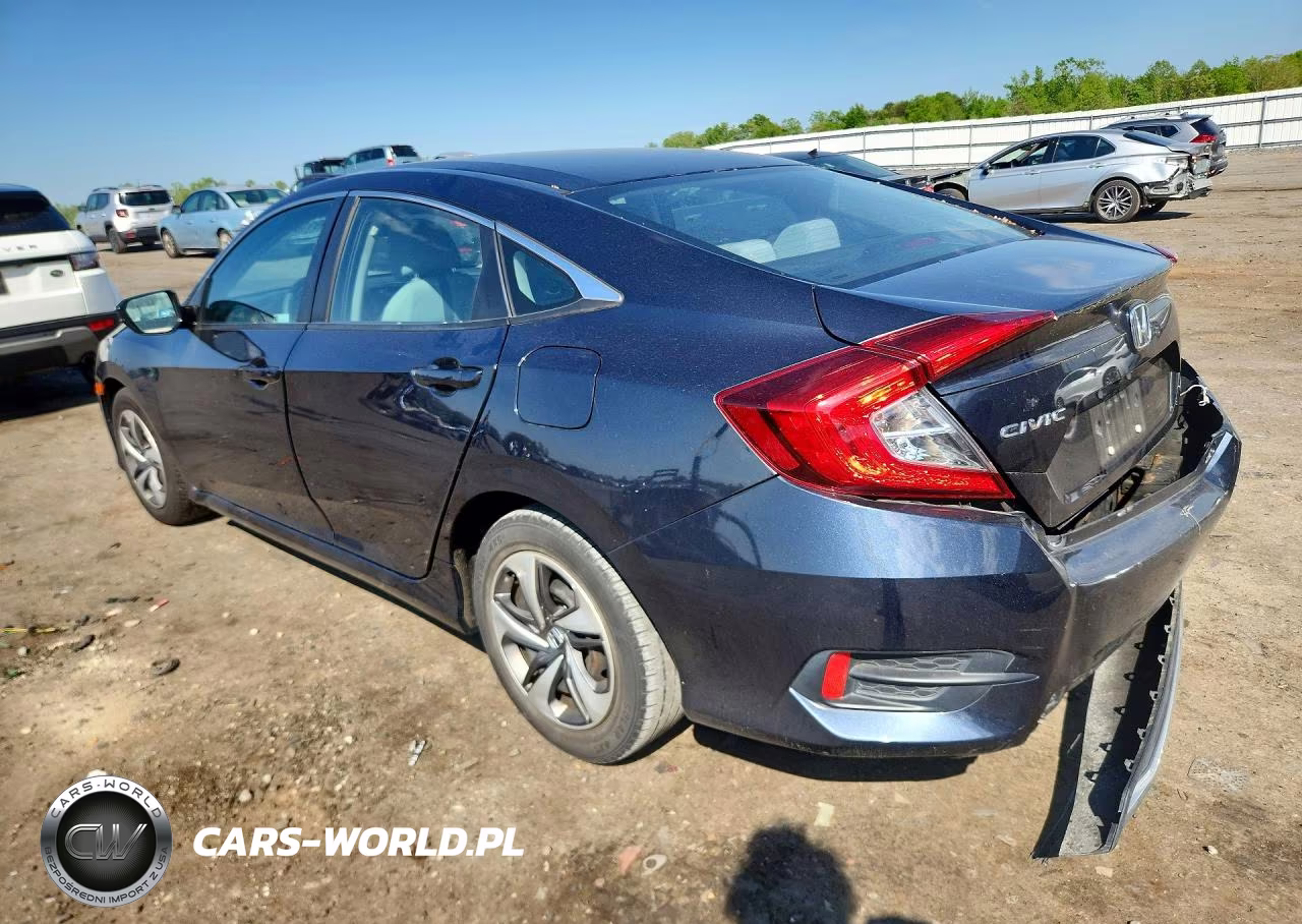 2019 Honda Civic Lx VIN:2HGFC2F61KH523519 - 2
