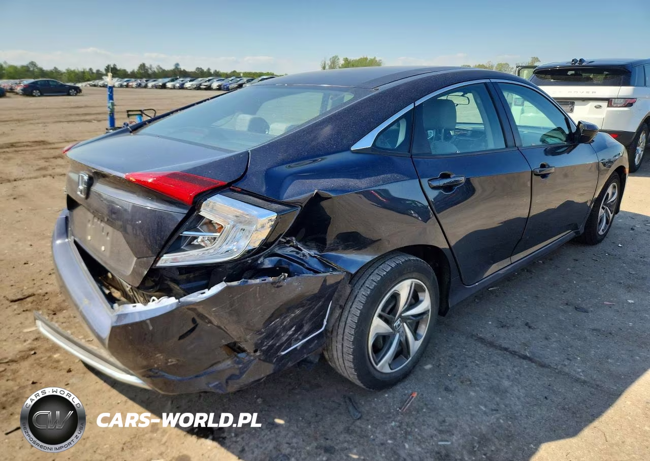 2019 Honda Civic Lx VIN:2HGFC2F61KH523519 - 3