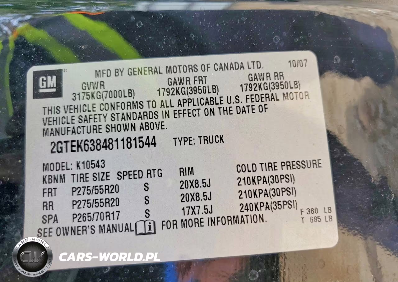 2008 GMC New Sierra K1500 Denali VIN:2GTEK638481181544 - 12