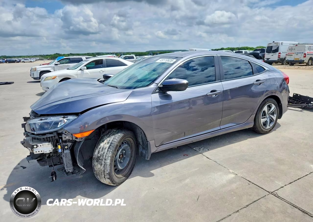 2021 Honda Civic Lx VIN:2HGFC2F61MH546429 - 1