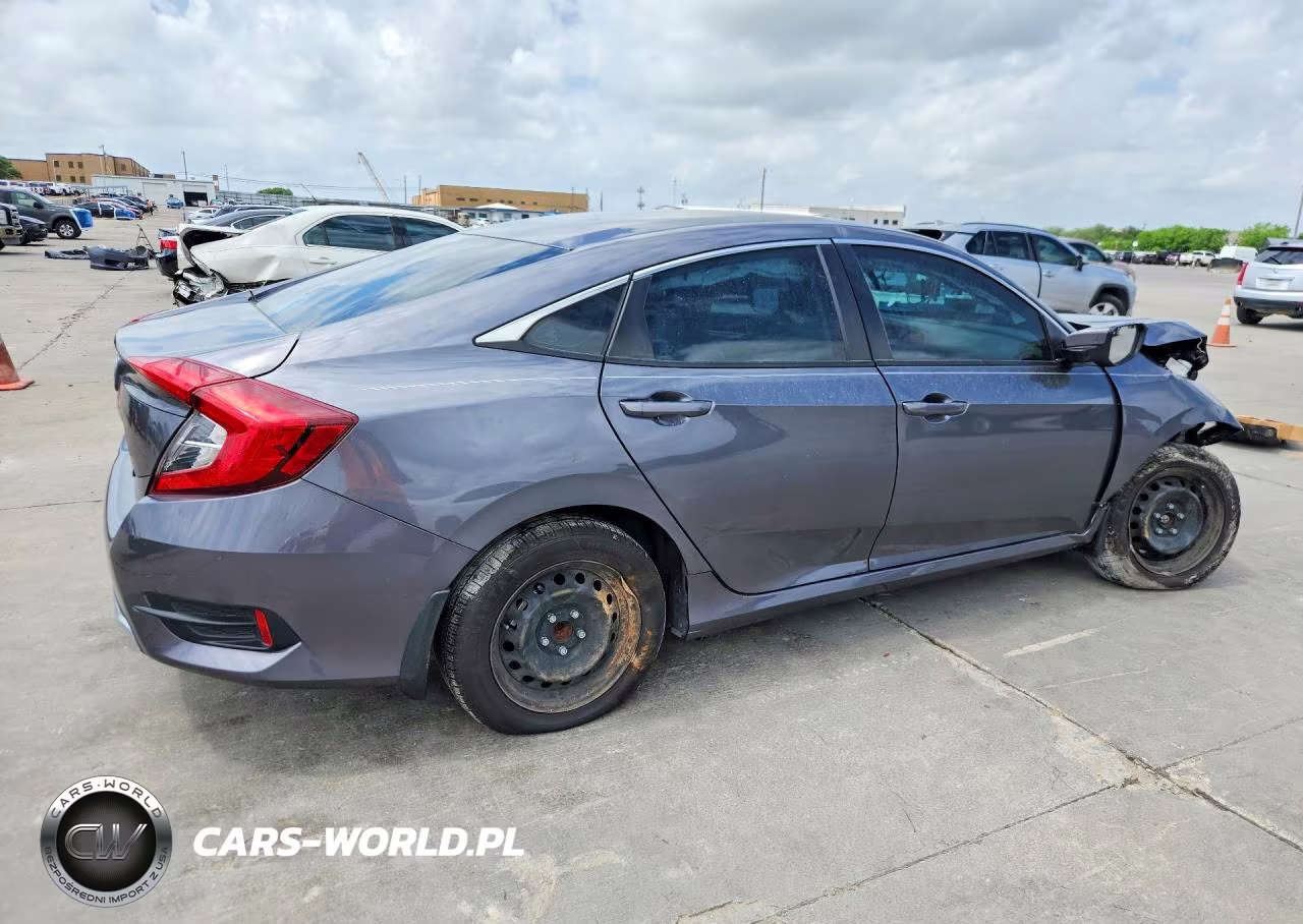 2021 Honda Civic Lx VIN:2HGFC2F61MH546429 - 3