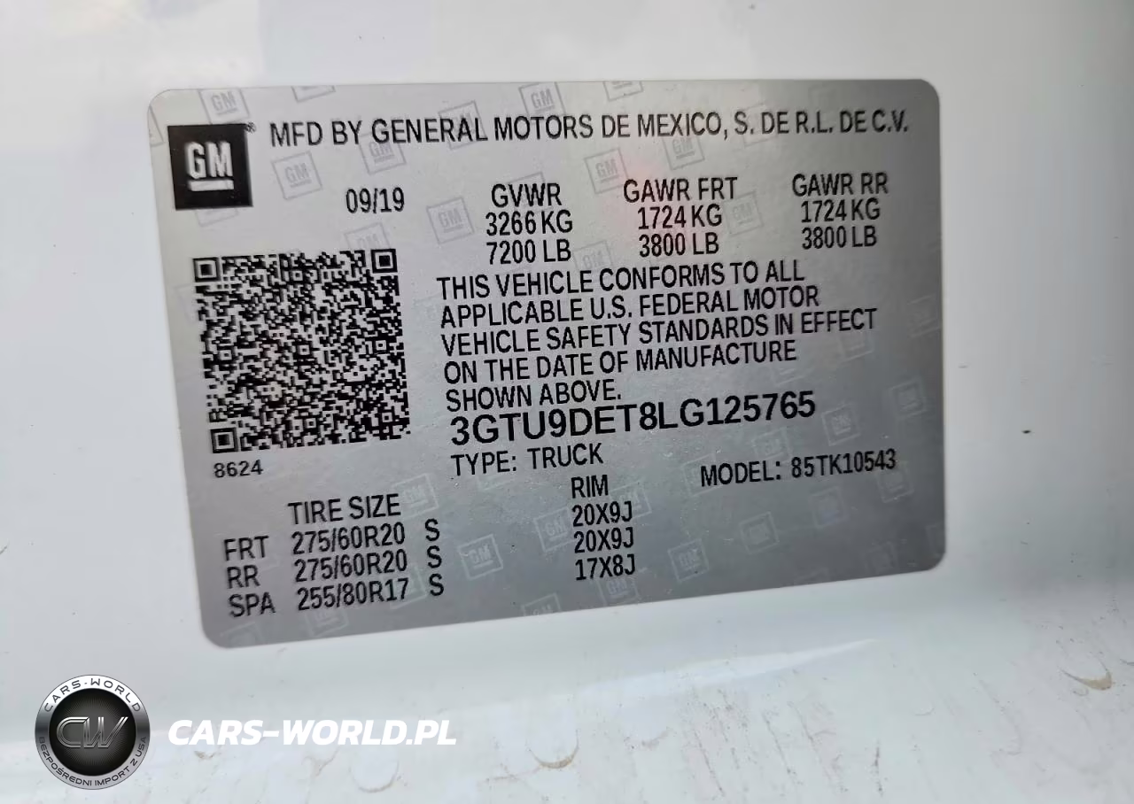 2020 GMC Sierra K1500 Slt VIN:3GTU9DET8LG125765 - 13