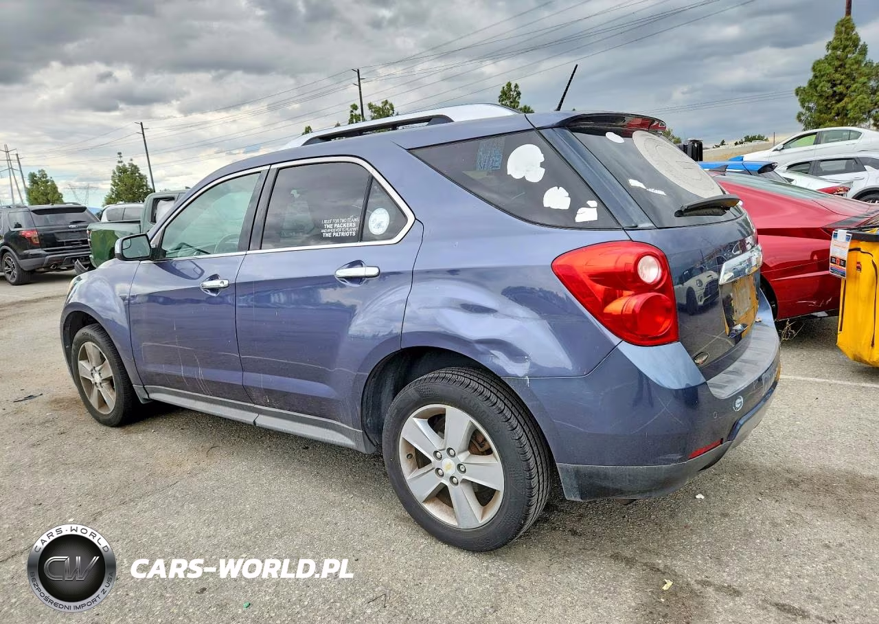 2013 Chevrolet Equinox Ltz VIN:2GNALFEK3D6210296 - 2