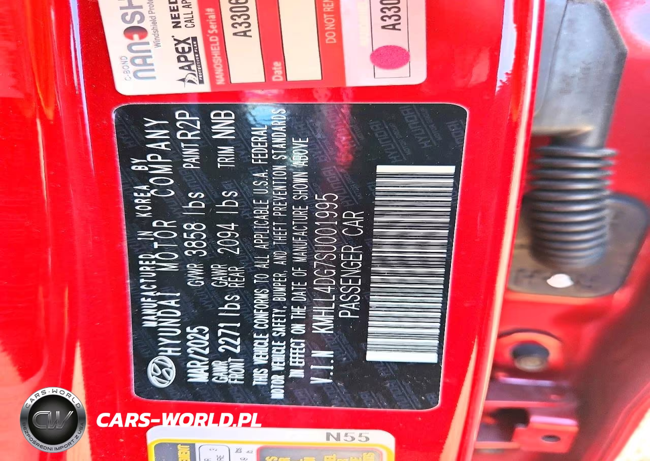 2025 Hyundai Elantra Se VIN:KMHLL4DG7SU001995 - 13