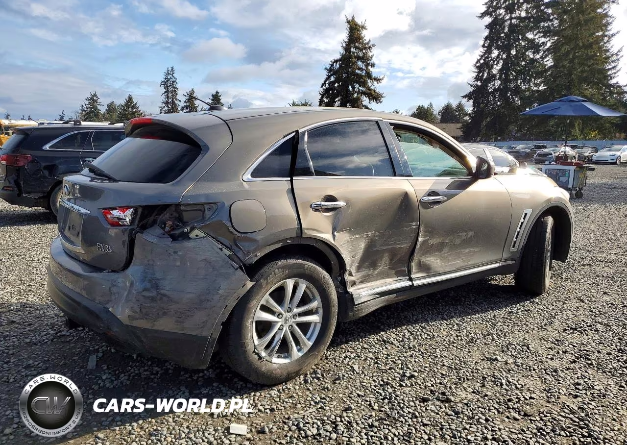 2011 Infiniti Fx35 Base VIN:JN8AS1MW2BM731659 - 3