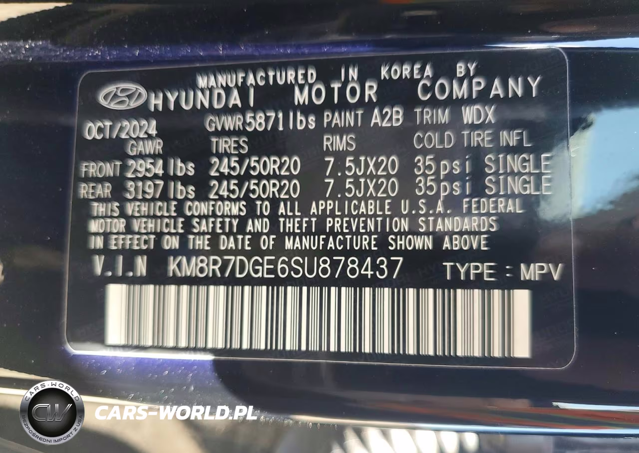 2025 Hyundai Palisade Calligraphy VIN:KM8R7DGE6SU878437 - 14