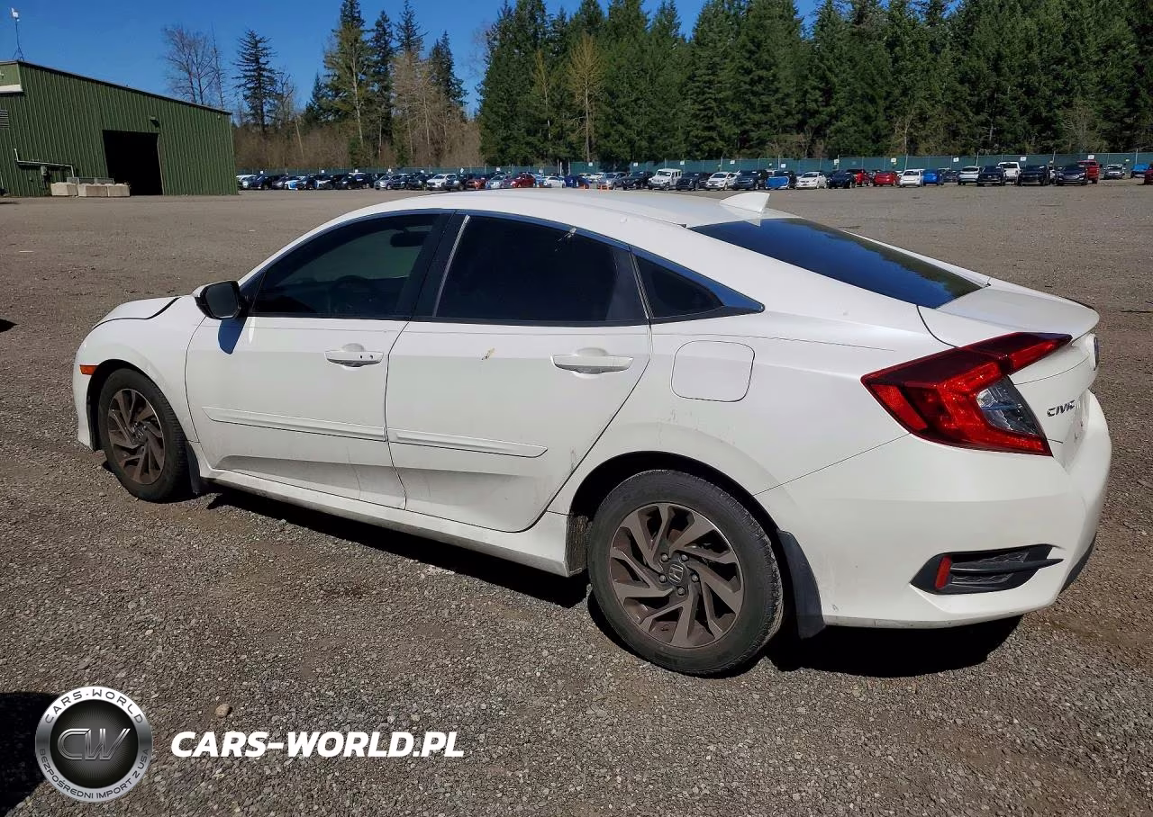 2018 Honda Civic Ex VIN:2HGFC2F74JH506897 - 2