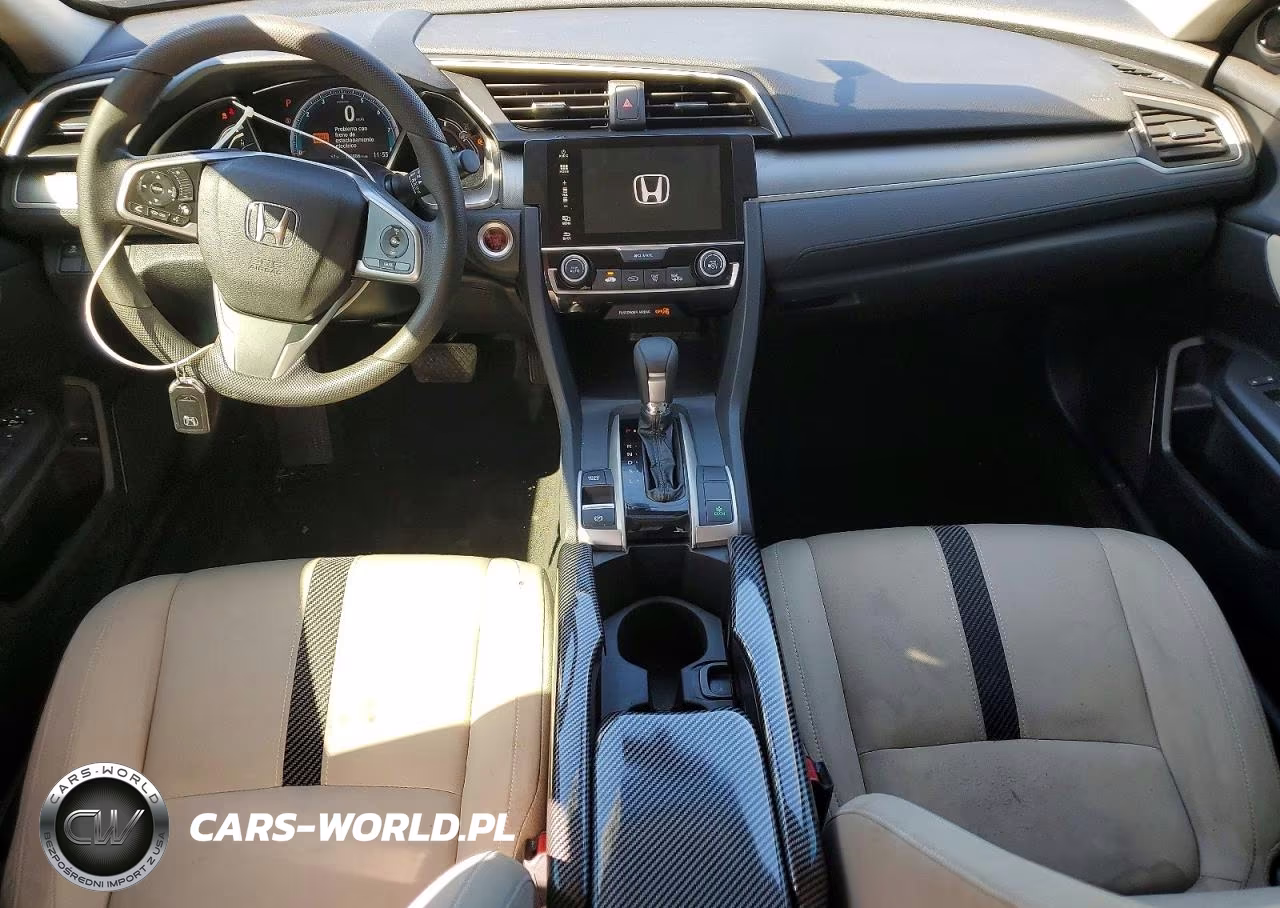 2018 Honda Civic Ex VIN:2HGFC2F74JH506897 - 8