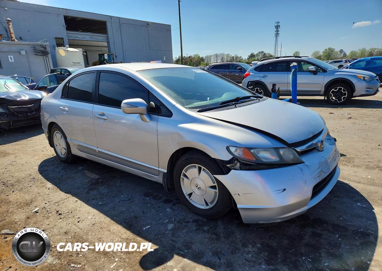 2008 Honda Civic Hybrid VIN:JHMFA36248S017996 - 4