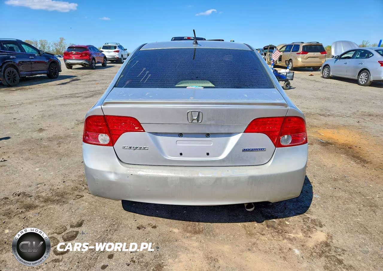 2008 Honda Civic Hybrid VIN:JHMFA36248S017996 - 6