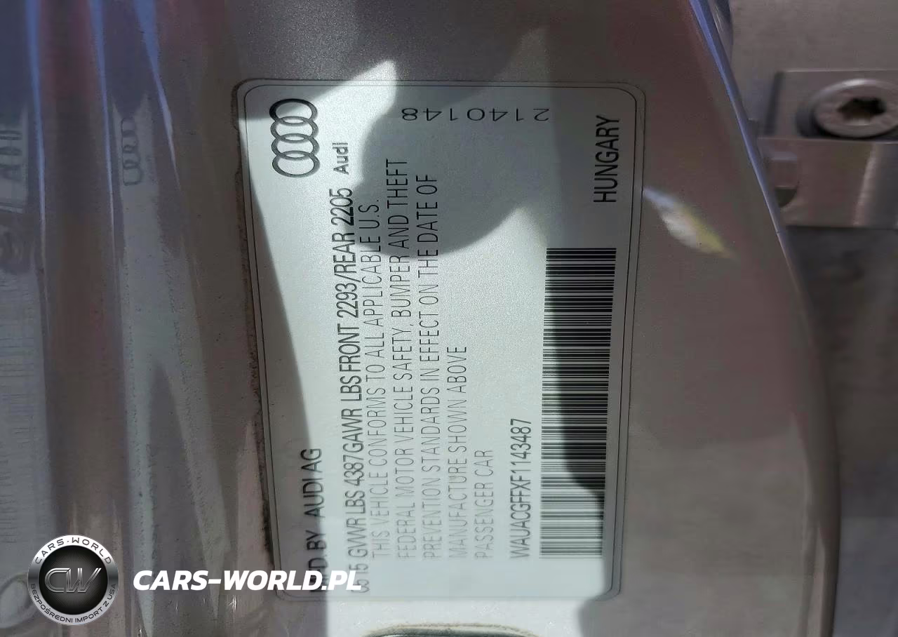 2015 Audi A3 Premium VIN:WAUACGFFXF1143487 - 13