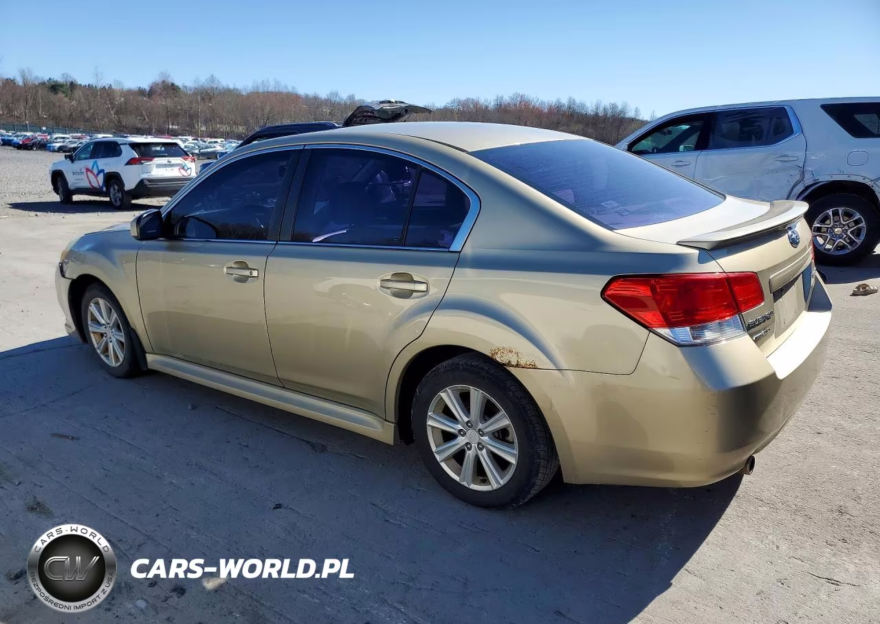 2010 Subaru Legacy 2.5I Premium VIN:4S3BMBG64A3211480 - 2