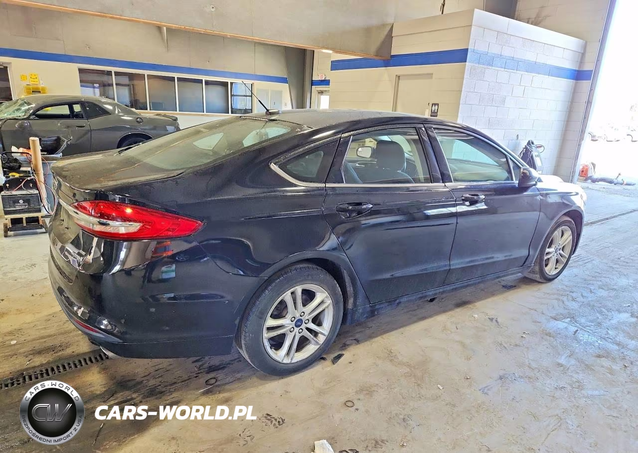 2018 Ford Fusion Se Hybrid VIN:3FA6P0LU1JR128601 - 3