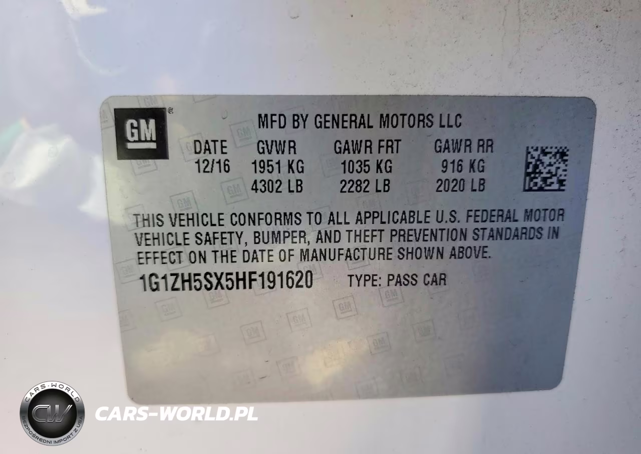2017 Chevrolet Malibu Premier VIN:1G1ZH5SX5HF191620 - 12