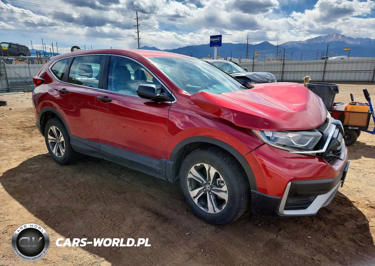 2020 Honda Cr-V Lx VIN:5J6RW2H25LA009311 - 4