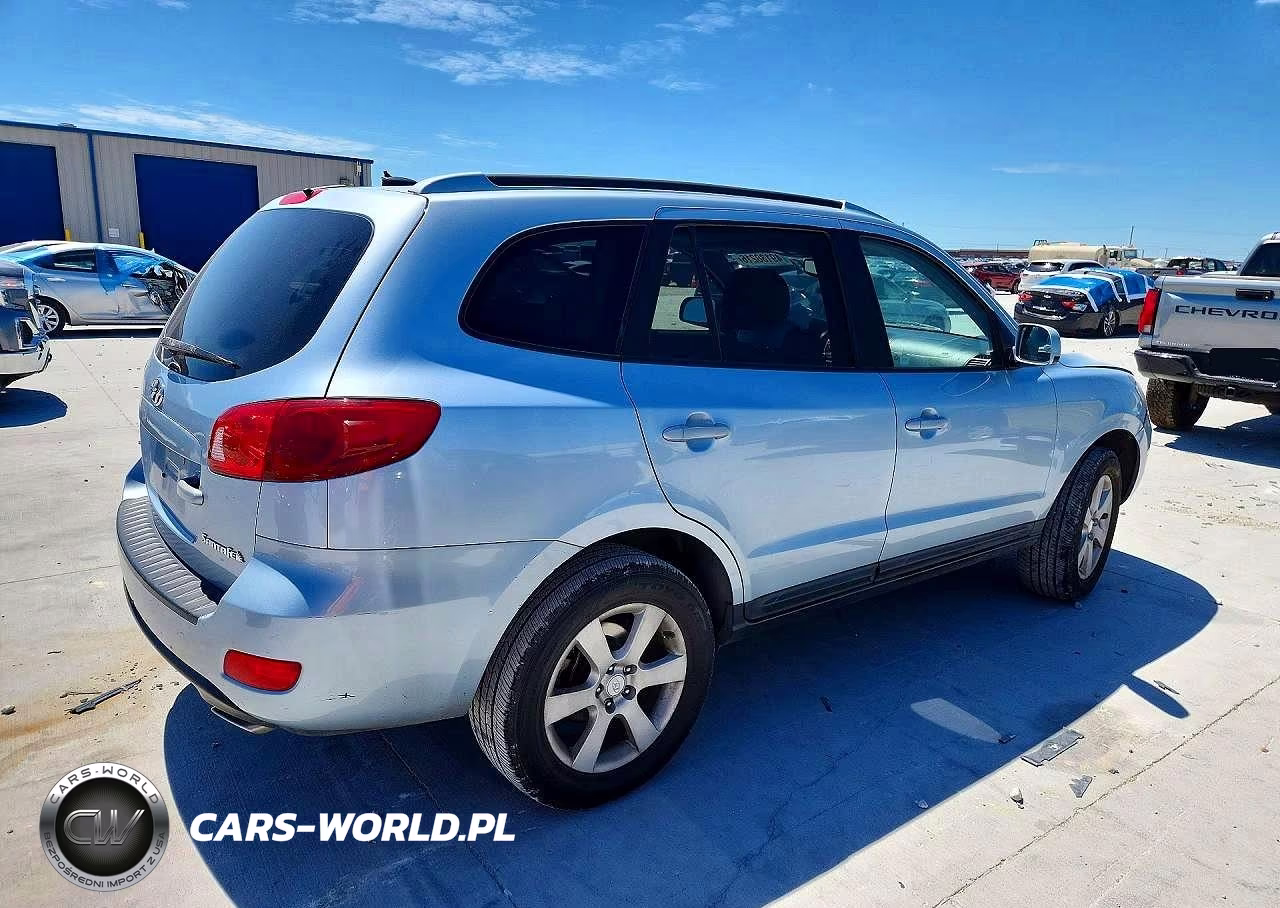 2008 Hyundai Santa Fe Se VIN:5NMSH13E38H137637 - 3