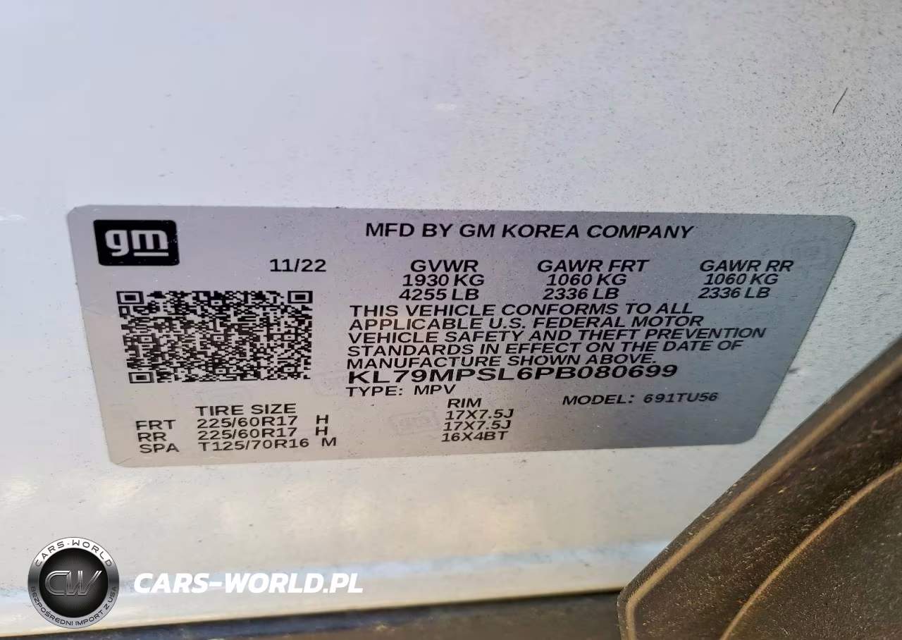 2023 Chevrolet Trailblazer Lt VIN:KL79MPSL6PB080699 - 13