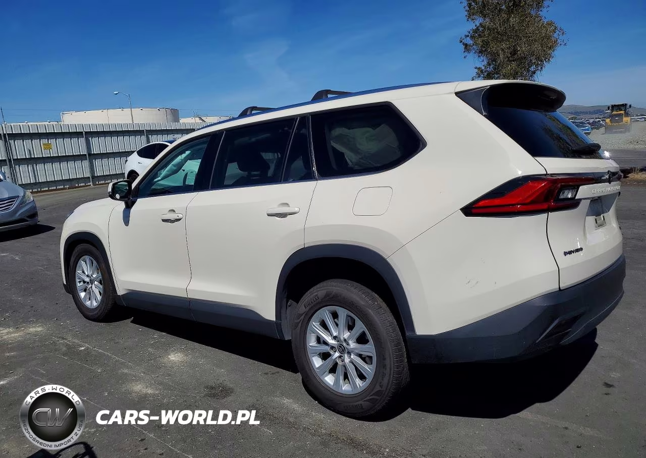 2024 Toyota Grand Highlander Hybrid Xle VIN:5TDACAB52RS014292 - 2