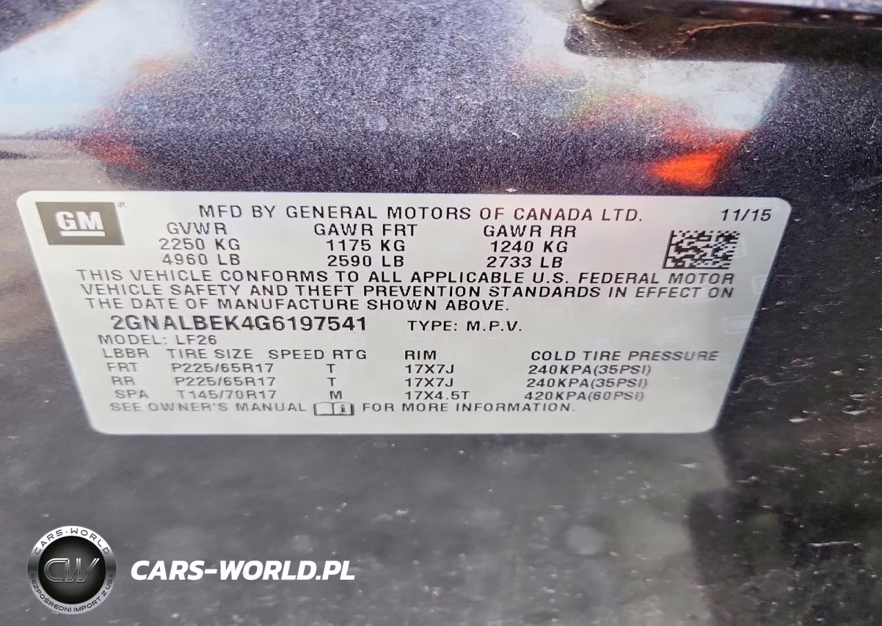 2016 Chevrolet Equinox Ls VIN:2GNALBEK4G6197541 - 13