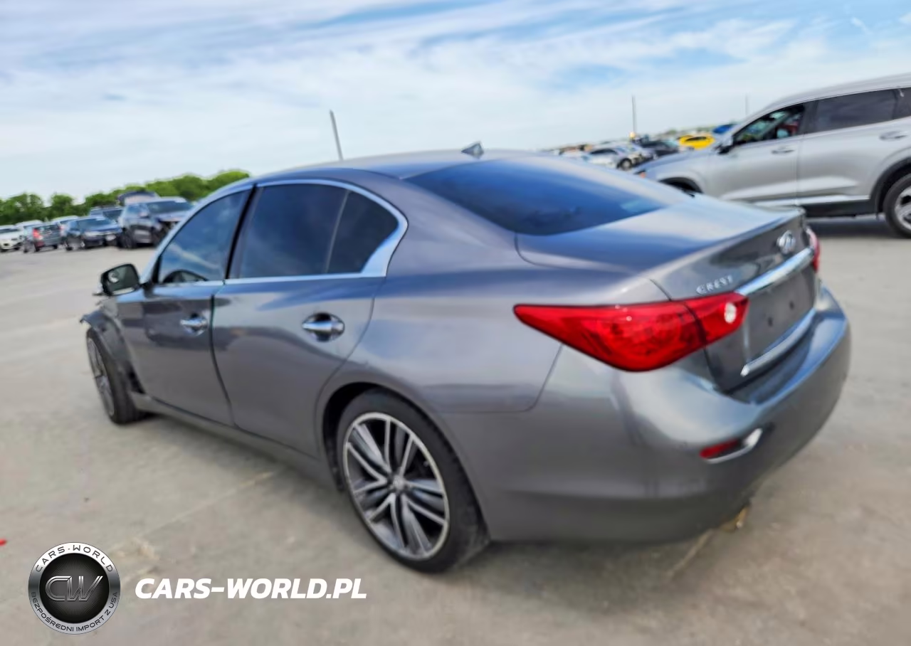 2014 Infiniti Q50 Base VIN:JN1BV7APXEM671449 - 2