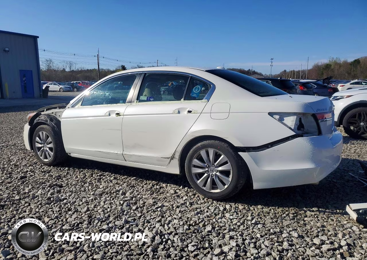2012 Honda Accord Exl VIN:1HGCP3F83CA025160 - 2