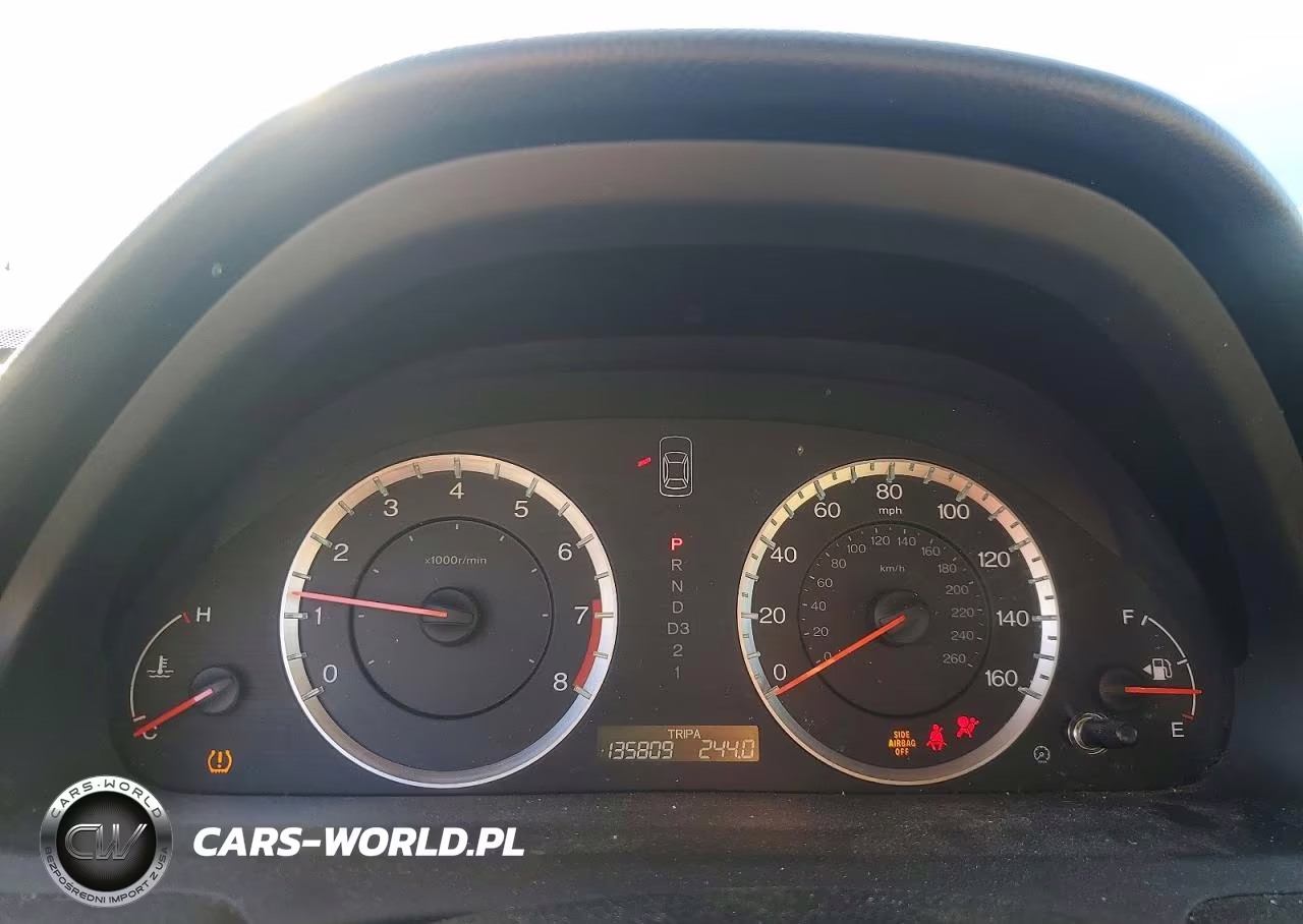 2012 Honda Accord Exl VIN:1HGCP3F83CA025160 - 9