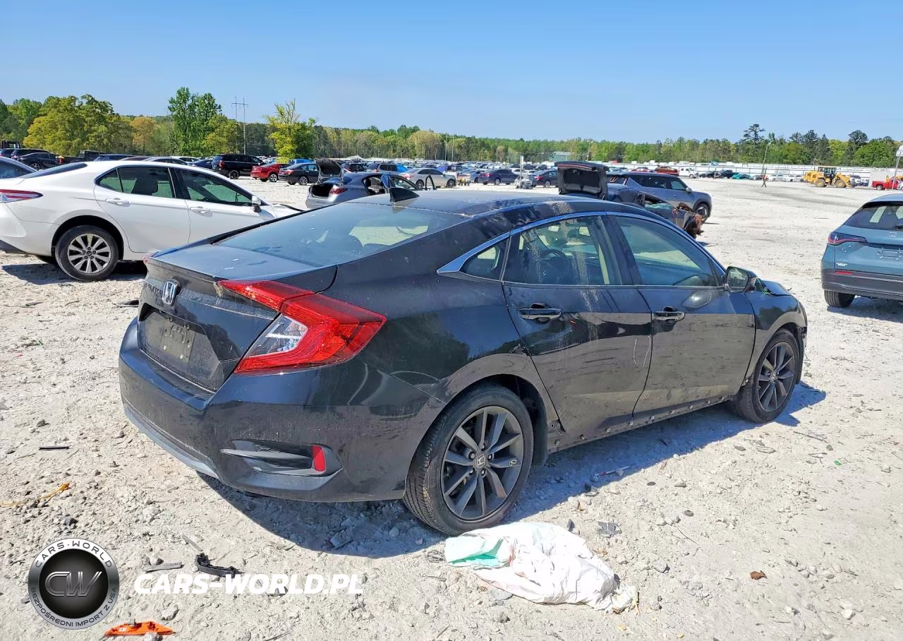 2019 Honda Civic Ex VIN:JHMFC1F31KX007699 - 3
