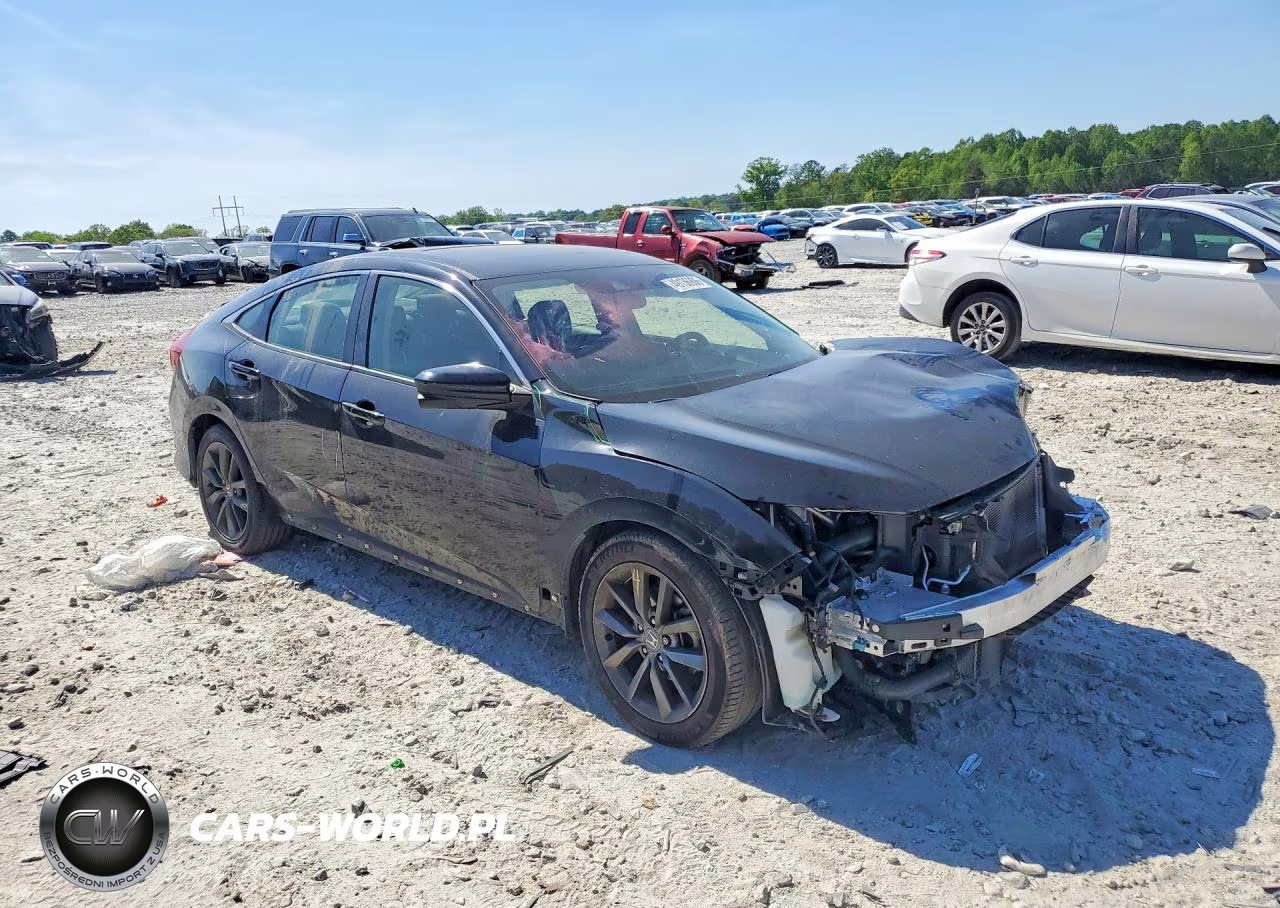 2019 Honda Civic Ex VIN:JHMFC1F31KX007699 - 4